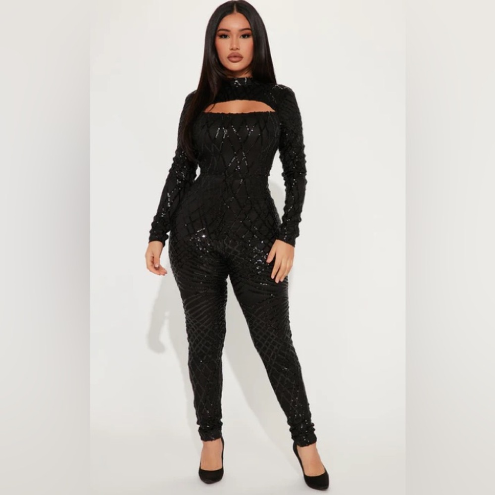 Fifth Ave sequin jumpsuit